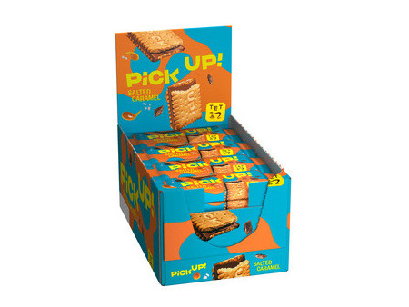PiCK UP! Barre de biscuits 'Salted Caramel', présentoir