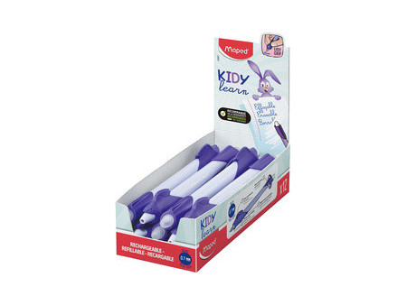 Maped Stylo roller KIDY learn Lapin, présentoir de 12