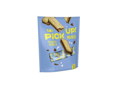 PiCK UP! Barre de biscuits 'Choco & Lait minis', sachet