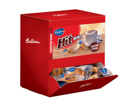 Bahlsen Biscuits fourrés 'Hit Minis', présentoir