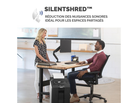 Fellowes Destructeur de documents AutoMax 100M, particules