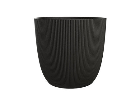 EDA Cache-pot IRIS, diamètre: 137 mm, noir