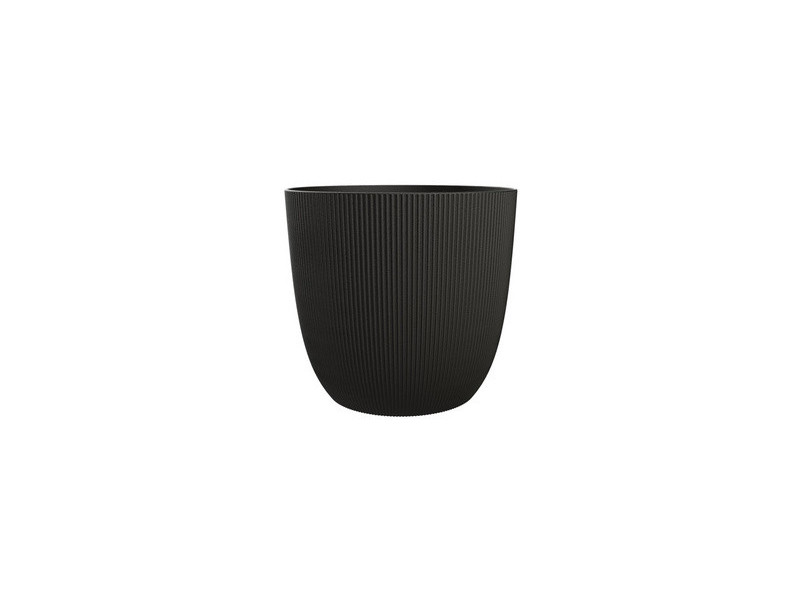 EDA Cache-pot IRIS, diamètre: 137 mm, noir