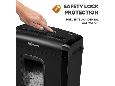 Fellowes Destructeur de documents Powershred 6M, noir