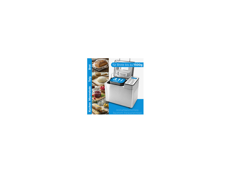PROFI COOK Machine à pain PC-BBA 1282, 1,5 kg