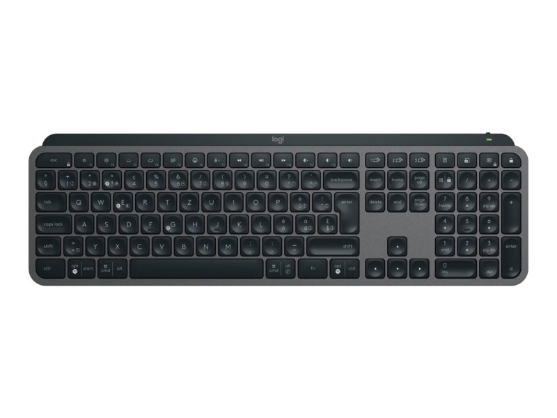 LOGI MX Keys S - PALE GREY - (FRA) - BT