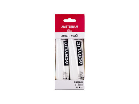 ROYAL TALENS Peinture acrylique AMSTERDAM, blanc de titane