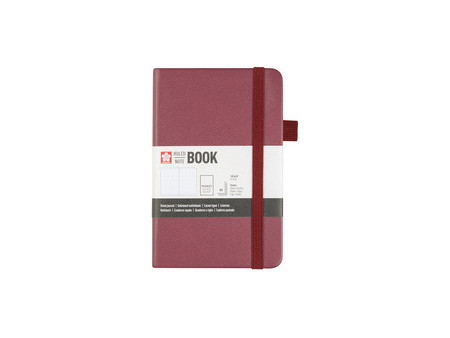 SAKURA Carnet, 90 x 140 mm, ligné, mâchefer