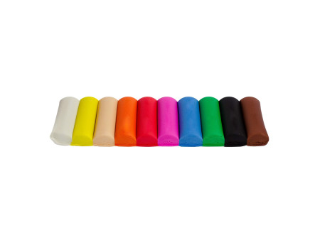 Kores Pâte à modeler 'PLASTILINA', boîte de 10 couleurs
