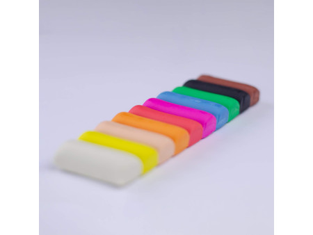 Kores Pâte à modeler 'PLASTILINA', boîte de 10 couleurs