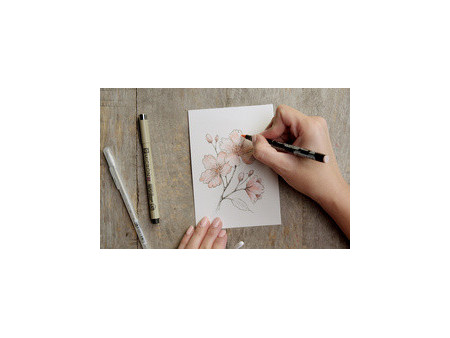 SAKURA Kit créatif Fleurs de cerisier, 3 stylos + papier