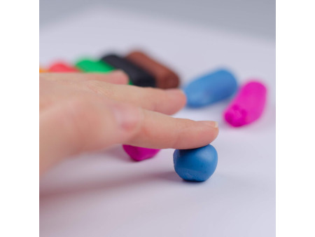 Kores Pâte à modeler 'PLASTILINA', boîte de 10 couleurs
