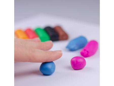 Kores Pâte à modeler 'PLASTILINA', boîte de 10 couleurs