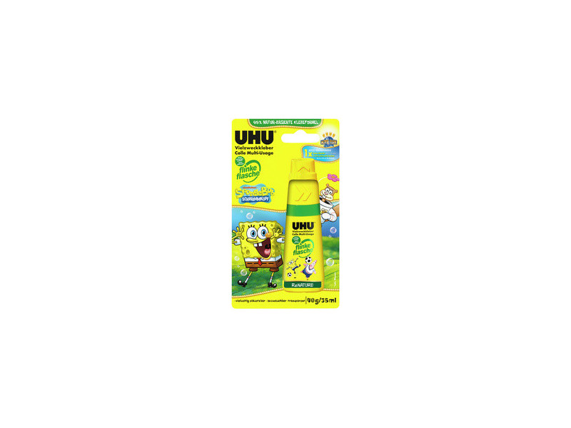 UHU Colle multi-usage flinke flasche ReNATURE Bob l'éponge