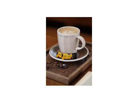 HELLMA Grains de café enrobés de chocolat noir, boîte de