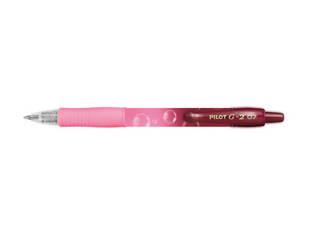 PILOT Stylo à encre gel G2 07 BUBBLE PURPLE GRADIENT, violet