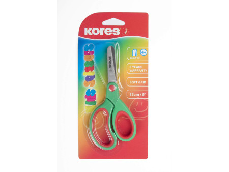 Kores Ciseaux de bricolage avec zone de préhension softgrip