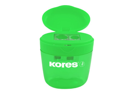 Kores Taille-crayons double DEPOSITO, assorti