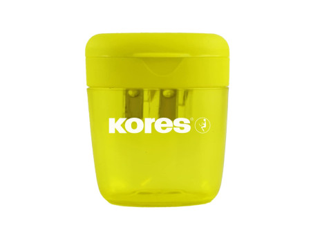 Kores Taille-crayons double DEPOSITO, assorti