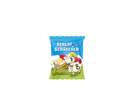 HELLMA Bonbon gélifié 'Schlafschäfchen', dans un sachet