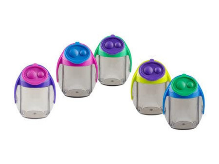 Kores Taille-crayon double 'MIGOO', forme ronde, assorti