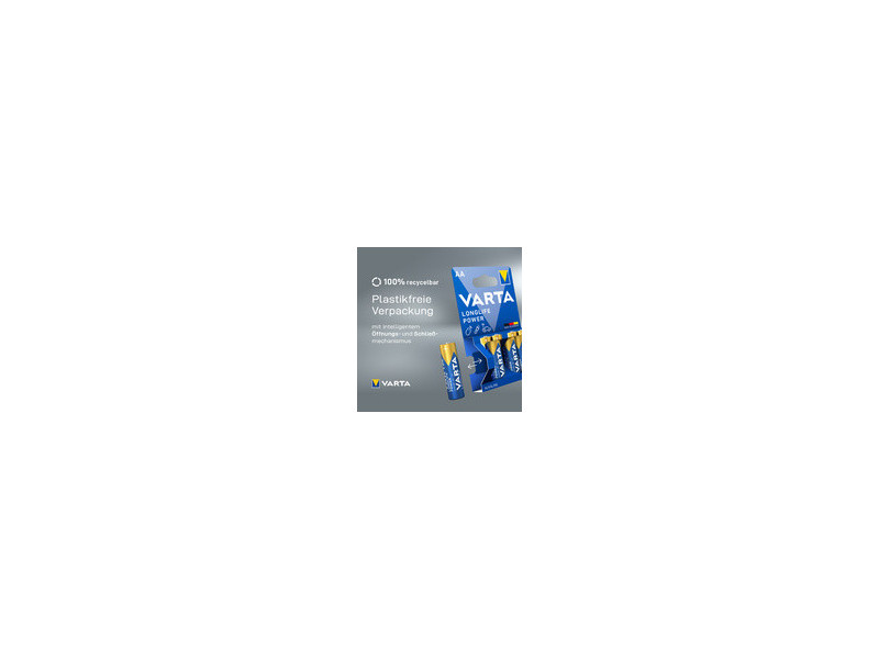 VARTA Pile alcaline 'LONGLIFE Power', Mignon (AA/LR6)