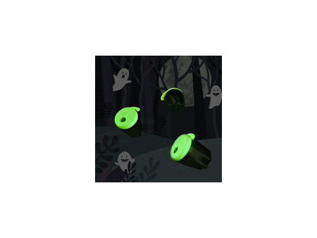 Kores Taille-crayons double 'Spooky', noir/blanc