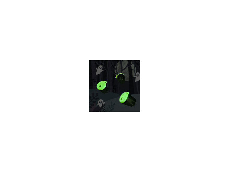Kores Taille-crayons double 'Spooky', noir/blanc