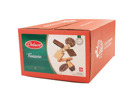 HELLMA Mélange de biscuits 'Treasure by Delacre', dans un