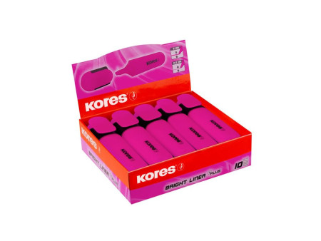 Kores Surligneur 'BRIGHT LINER', couleur: rose
