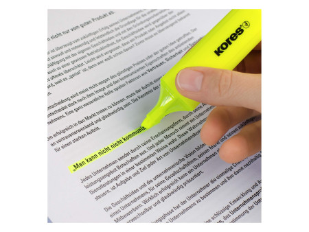 Kores surligneurs 'BRIGHT LINER', étui de 6