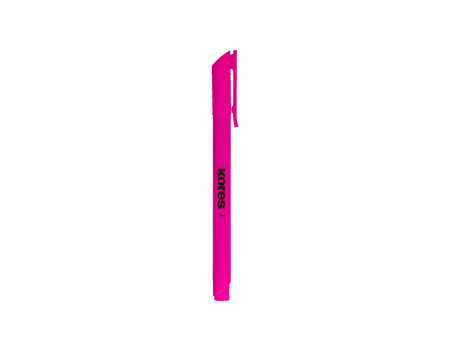 Kores Surligneur, pointe biseautée: 0,5 - 3,5 mm, rose