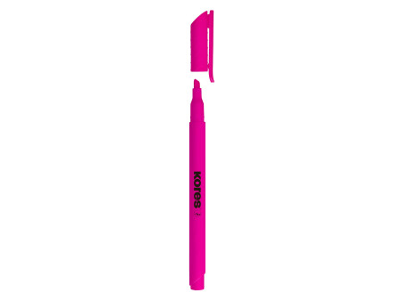 Kores Surligneur, pointe biseautée: 0,5 - 3,5 mm, rose