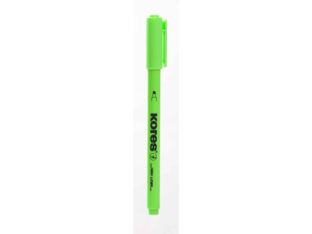 Kores Surligneur, pointe biseautée: 0,5 - 3,5 mm, vert