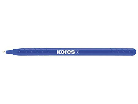 Kores Stylo à bille jetable K-Pen Super Slide K, bleu