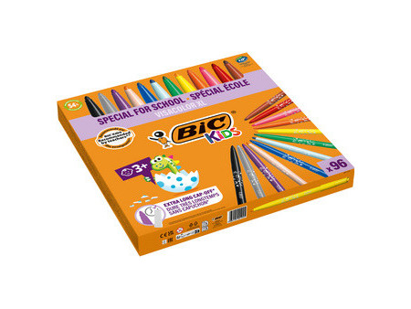 BIC KIDS Feutre Visacolor XL ecolutions, Class Pack