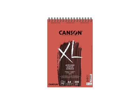CANSON Album de dessin XL ACRYLIQUE, A4