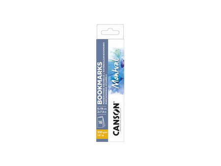 CANSON Marque-pages 'Montval', 50 x 190 mm, 16 feuilles