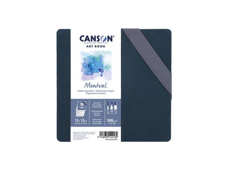 CANSON Carnet de dessin ART BOOK Montval Accordéon, 300 g/m2