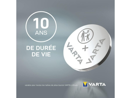 VARTA Pile bouton au lithium 'Electronics' CR 1/3N (CR11108)