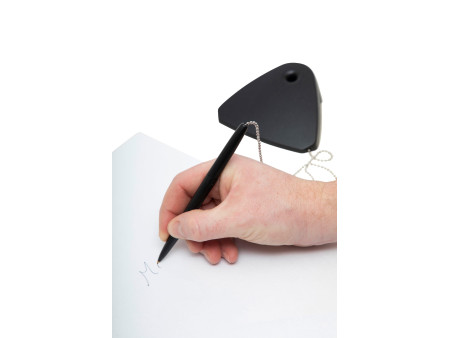 MAUL Porte-stylo, avec une chainette, noir