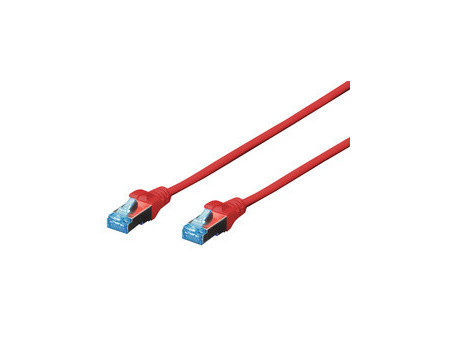 DIGITUS Câble patch Cat. 5e, SF/UTP, 1,0 m, bleu