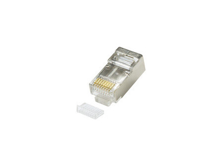 LogiLink Connecteur mâle RJ45 pour câble rond, Cat.5e,