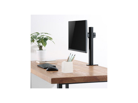 LogiLink Support pour 1 écran, pince de fixation
