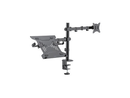 LogiLink Support d'écran et d'ordinateur portable, noir