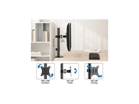 LogiLink Support pour 1 écran 17-32'