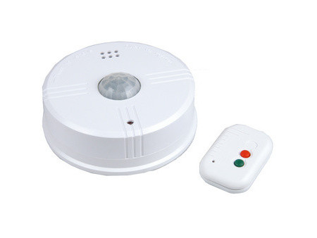 uniTEC Alarme de plafond sur 360 degrés, avec télécommande