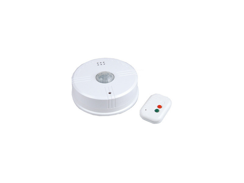 uniTEC Alarme de plafond sur 360 degrés, avec télécommande
