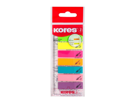 Kores Index 'Signer ici'- film, 12 x 45 mm, 8 x 25 feuillets