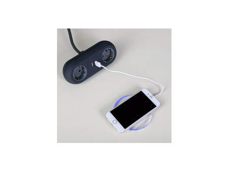 uniTEC Chargeur par induction, blanc
